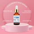 Hyaluronic Acid Serum for Face, Hydrating Microneedling Serum