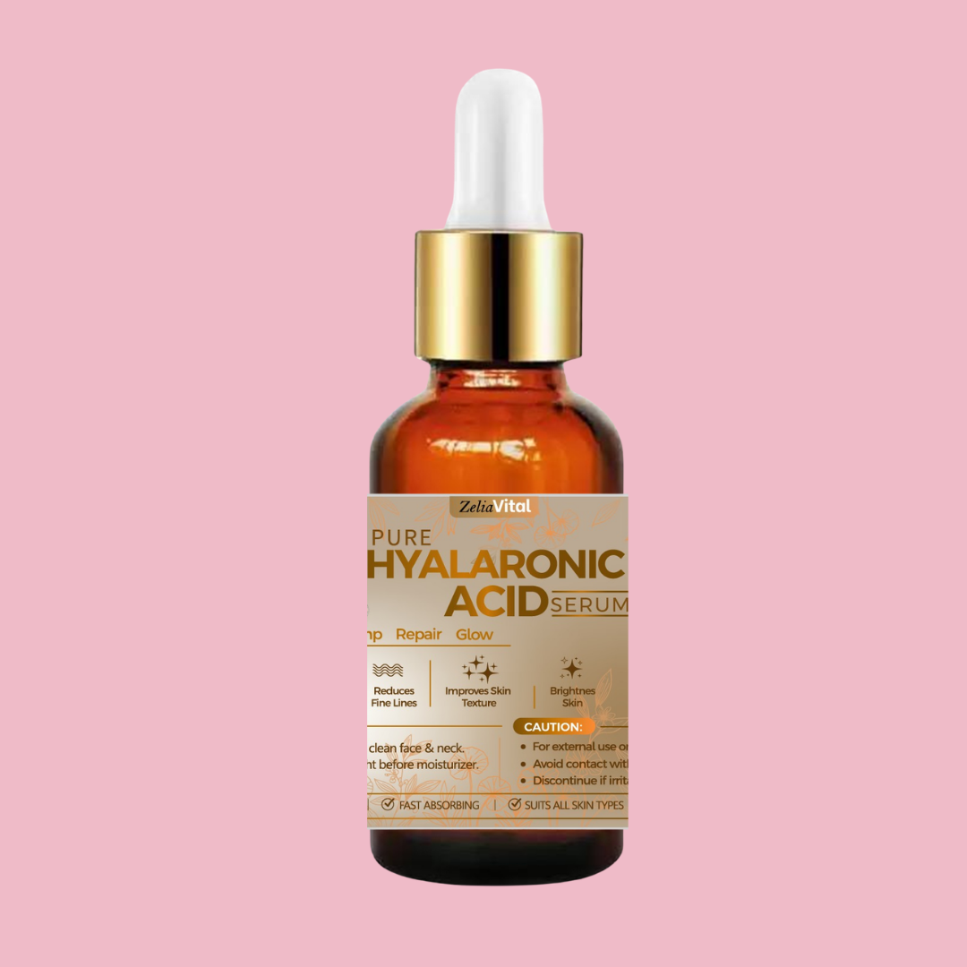 Hyaluronic Acid Serum for Face, Hydrating Microneedling Serum