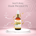 Zelia Vital Hair Oil for Frizzy Hair with Argan Oil, Keratin & Biotin – Hair Serum for Dry and Curly Hair Gloss – Frizz Control Hair Care Products for Women – Keratin Hair Treatment